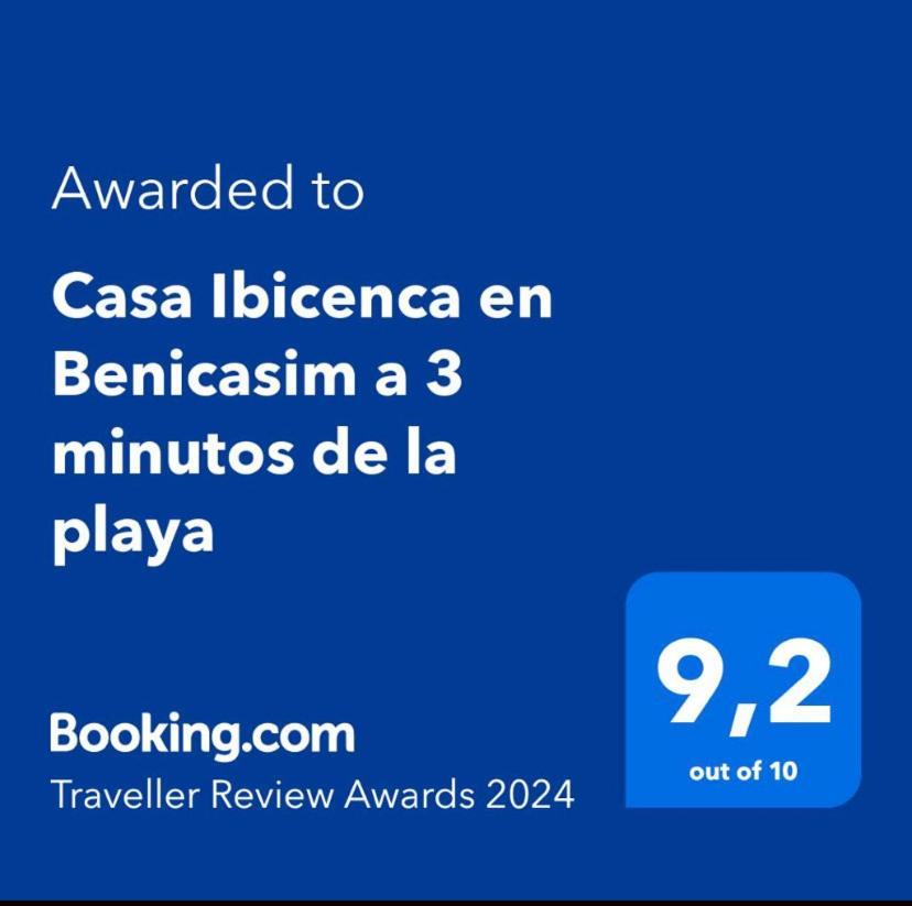 Apartamento Casa Ibicenca en Benicasim a 3 minutos de la playa Benicàssim Exterior foto